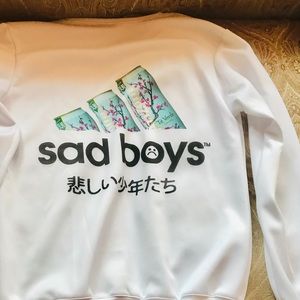 Never worn because I thought the text was too sad
